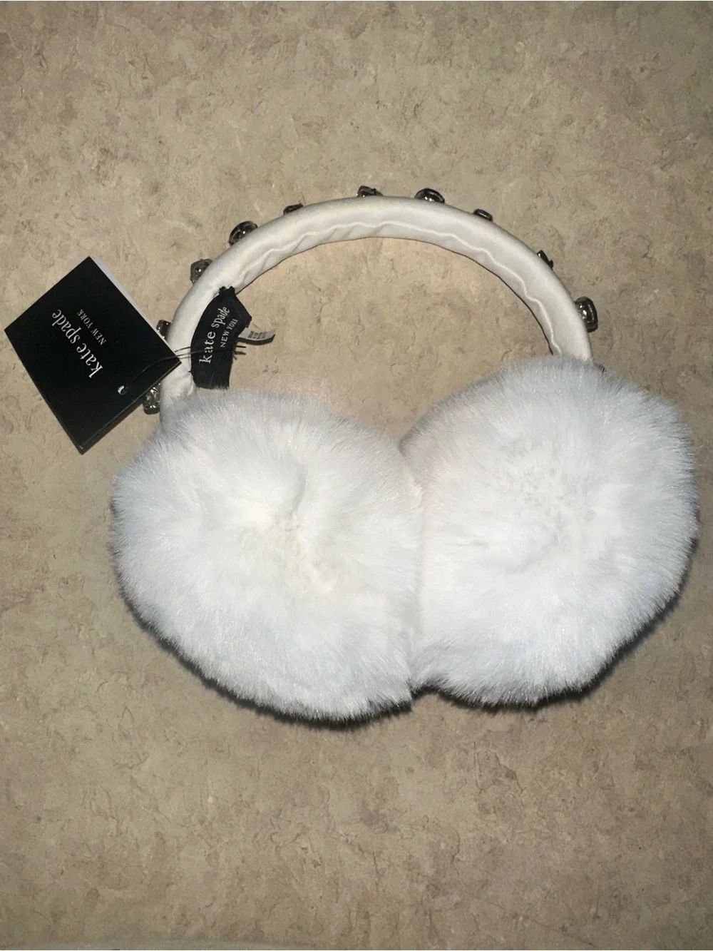 NWTs Kate Spade Rhinestone Earmuffs